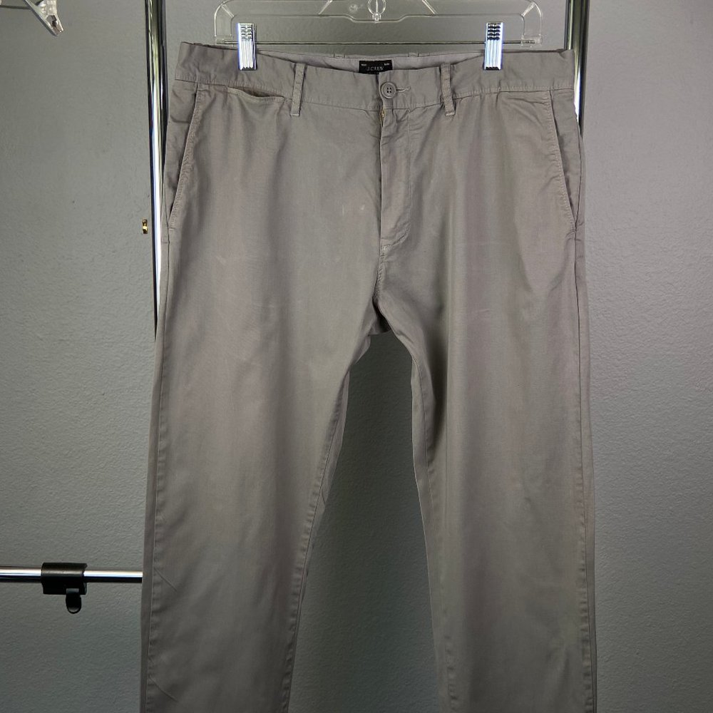 J Crew Lightweight Stretch Chinos (33/30)